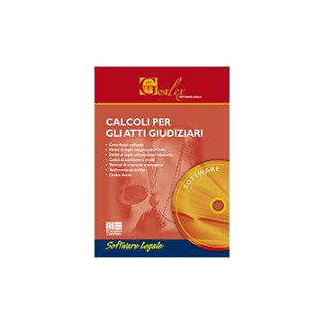 Calcoli Per Gli Atti Giudiziari. Software - Fabozzi Erennio - Maggioli Editore - 9788838751332