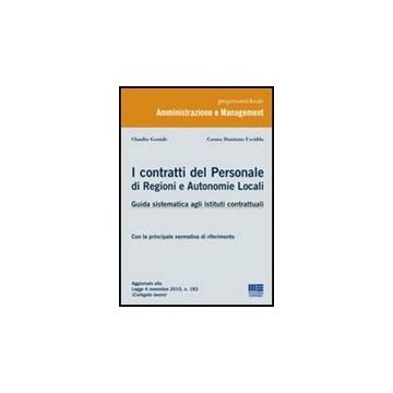 I Contratti Del Personale Di Regioni E Autonomie Locali 