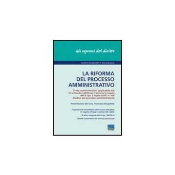 La Riforma Del Processo Amministrativo 