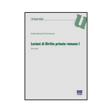 Lezioni Di Diritto Privato Romano I