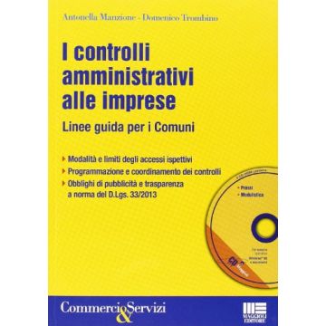 Manzione - I controlli amministrativi alle imprese - Maggioli
