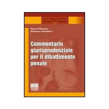 Commentario Giurisprudenziale Per Il Dibattimento Penale