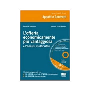 L'offerta economicamente più vantaggiosa e l’analisi multicriteri