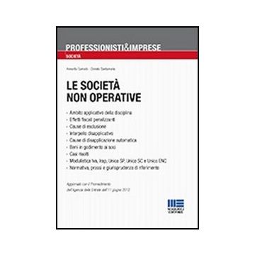 Le Societa' Non Operative 