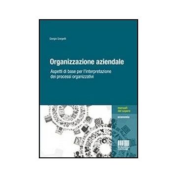 Organizzazione Aziendale Organizzativi - Aspetti di base per l'interpretazione dei processi organizzativi