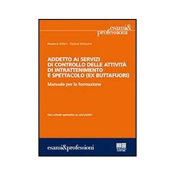 Addetto Ai Servizi Di Controllo Delle Attivita' Di Intrattenimento E Spettacolo (ex Buttafuori)