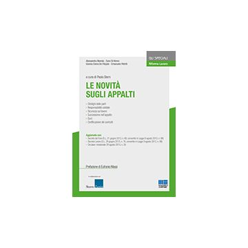 Le Novita' Sugli Appalti  