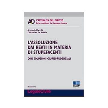 L' Assoluzione Dai Reati In Materia Di Stupefacenti 