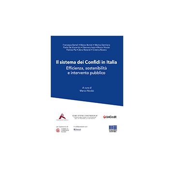 Il Sistema Dei Confidi In Italia. Efficienza, Sostenibilita' E Intervento Pubblico 