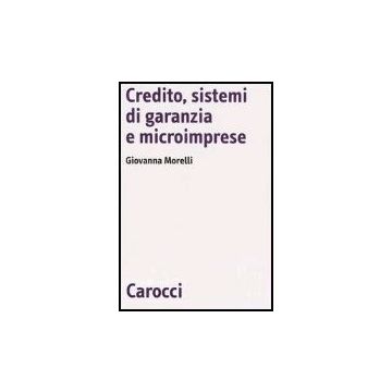 Credito, Sistemi Di Garanzia E Microimprese