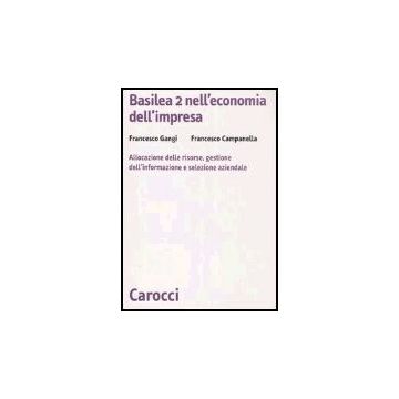 Basilea 2 Nell'economia Dell'impresa. Allocazione Delle Risorse, Gestione Dell'informazione E Selezione Aziendale