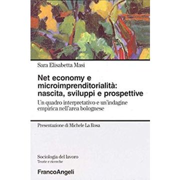 Net Economy E Microimprenditorialita: Nascita, Sviluppi E Prospettive. Un Quadro Interpretativo E Un'indagine Empirica Nell'area Bolognese - Masi Sara E. - Franco Angeli - 9788846462411