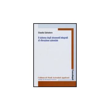 Il Sistema Degli Strumenti Integrati Di Rilevazione Aziendale  - Salvatore Claudia - Franco Angeli - 9788846495501