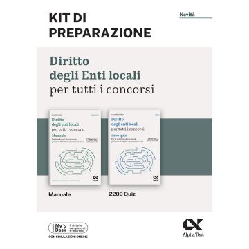 Diritto degli enti locali per tutti i concorsi. Kit di preparazione. Ediz. MyDesk. Con Contenuto on line - Alpha Test