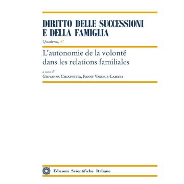 L'autonomie de la volonté dans les relations familiales