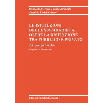 Le istituzioni della sussidiarietà. Oltre la distinzione tra pubblico e privato