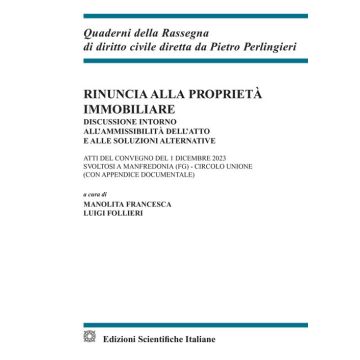 Rinuncia alla proprietà immobiliare