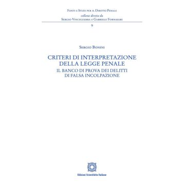 Criteri di interpretazione della legge penale