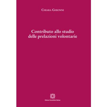 Contributo allo studio delle prelazioni volontarie