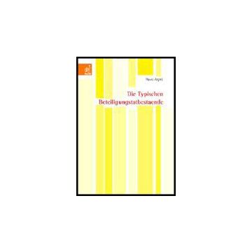 Die Typischen Beteiligungstatbestande  - Argiro' Flavio - Aracne - 9788854801172