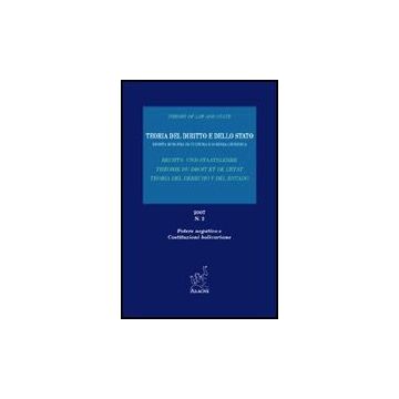 Teoria Del Diritto E Dello Stato. Potere Negativo E Costituzioni Boliviane - Catalano Pierangelo; Lobrano Giovanni; Spo'sito Contreras Emilio - Aracne - 9788854818569