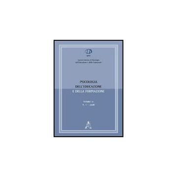 Psicologia Dell'educazione E Della Formazione (2008) - Caruso Federica; Pavan De Gregorio Gabriella - Aracne - 9788854823198