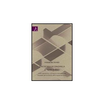 Statistica Economica E Territorio. Fonti Statistiche, Indicatori E Metodologie  Di Analisi Per Lo Studio Delle Economia Locali - Rinaldi Alessandro - Aracne - 9788854824690