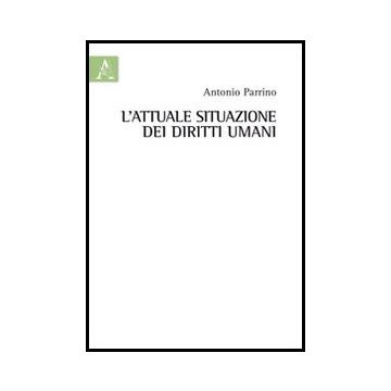 L' Attuale Situazione Dei Diritti Umani  - Parrino Antonio - Aracne - 9788854850590