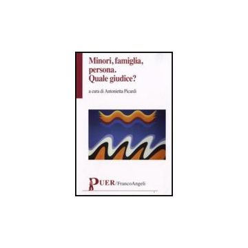 Minori, Famiglia, Persona. Quale Giudice? - Picardi - Franco Angeli - 9788856801866