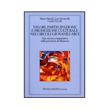 Valori, partecipazione e produzione culturale nei circoli giovanili Arci Una ricerca comparativa nella provincia di Mantova