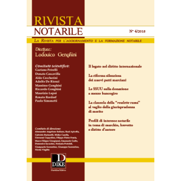 Rivista notarile (2018). Vol. 4