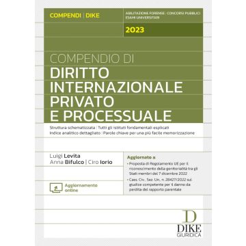 Compendio di diritto internazionale privato e processuale 2023
