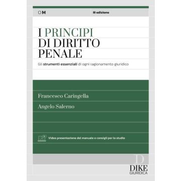 I principi del diritto penale. Gli strumenti essenziali di ogni ragionamento giuridico 2024 (Concorso Magistratura)