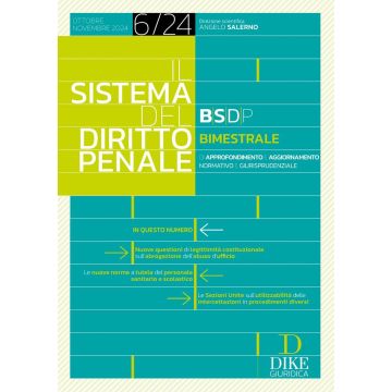 Il sistema del diritto penale (2024). Vol. 6 - Dike
