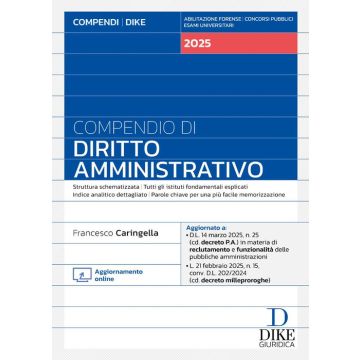 Compendio di Diritto Amministrativo 2025 (Dike)