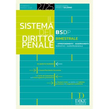 Il sistema del diritto penale (2025). Vol. 2 - Dike