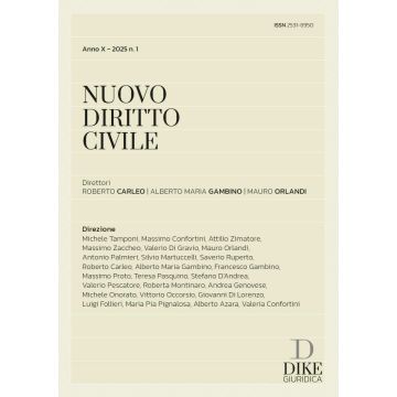 Nuovo diritto civile (2025). Vol. 1