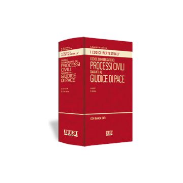 Codice Commentato Dei Processi Civili Davanti Al Giudice Di Pace. Con Cd-rom - Arieta Giovanni - Utet Giuridica - 9788859803775