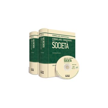 Formulario Commentato Delle Societa'. Con Cd-rom - Nicodemo Massimiliano - Utet Giuridica - 9788859805595