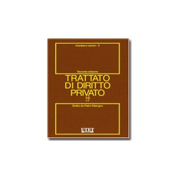 Impresa E Lavoro - Rescigno Pietro - Utet Giuridica - 9788859805755