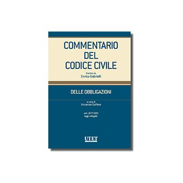 Commentario Del Codice Civile Delle Obbligazioni - Cuffaro V.  - Utet Giuridica - 9788859808565