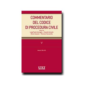 Commentario Del Codice Di Procedura Civile Artt. 474-632 C.p.c. -  - Utet Giuridica - 9788859808688