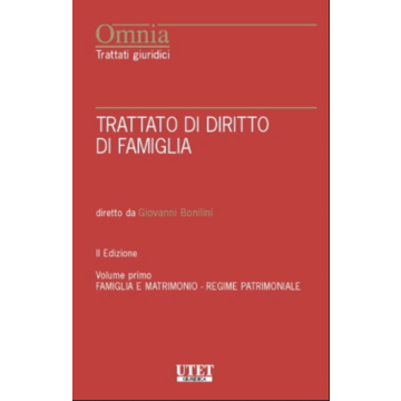 Bonilini Trattato di Famiglia 2022 utet