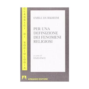Per una definizione dei fenomeni religiosi