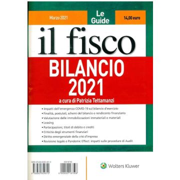 BILANCIO 2021 IL FISCO LE GUIDE WOLTERS KLUWER