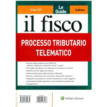 Processo tributario telematico 2021 libro  il fisco