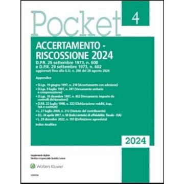 Accertamento e riscossione 2024 (Pocket Il Fisco)