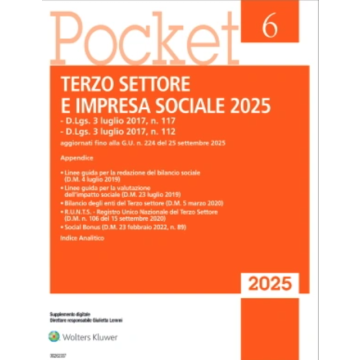 Terzo settore e impresa sociale 2025 (Pocket - Il Fisco)