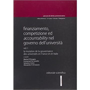 Finanziamento, competizione ed accountability nel governo dell'Università. Ediz. bilingue. Vol. 1: La mutation de la governance des universités en France et en Italie