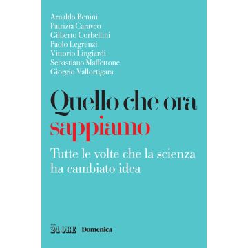 Quello che ora sappiamo. Tutte le volte che la scienza ha cambiano idea